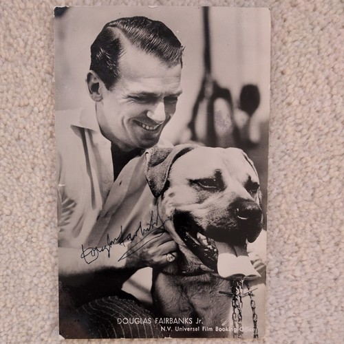 Signierte douglas fairbanks - douglas,