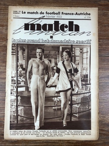 Revue sport match - sport, l'intran